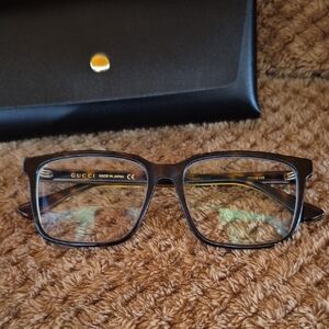 Gucci Dark Brown Eyeglasses